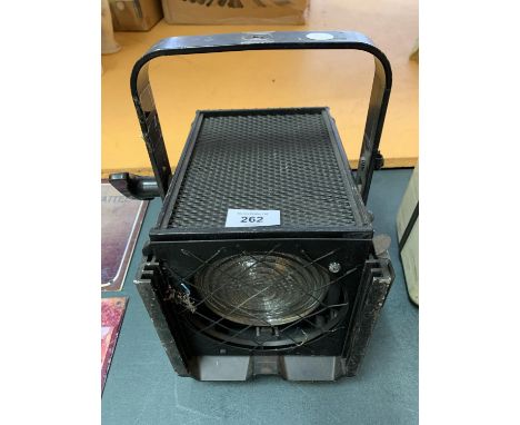 A BLACK STAGE LIGHT 