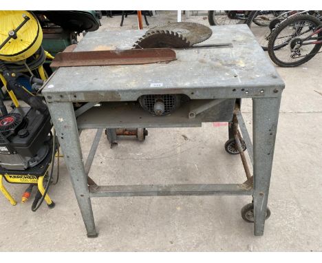 AN ALKO CIRCUALR SAW BENCH 