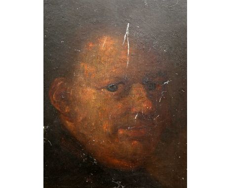 17TH CENTURY CONTINENTAL SCHOOL PORTRAIT OF A MAN Oil on panel19cm x 15cm