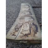 Hardwood Air Dried Sawn English Chestnut Waney Edge/ Live Edge Slab/ Table Top