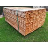 50x Softwood Fresh Sawn Mixed Larch / Douglas Fir Boards / Planks / Cladding 1" x 6" x 10ft