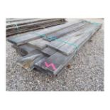 15 x Hardwood Timber Air Dried Sawn Waney Edge / Live Edge English Oak Slabs / Boards