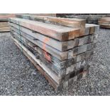50x Softwood Sawn Untreated Larch / Douglas Fir Posts 3" X 3" X 8FT