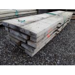 12x Hardwood Seasoned Sawn Timber Square Edged English Beech Boards / Slabs