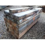 50x Softwood Sawn Untreated Larch / Douglas Fir Posts 3" X 3" X 6FT