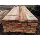50x Softwood Fresh Sawn Mixed Larch / Douglas Fir Fencing Rails 2" x 4" x 3m
