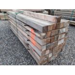 50x Softwood Sawn Untreated Larch / Douglas Fir Posts 3" X 3" X 8FT