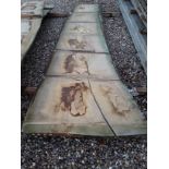 Hardwood Air Dried Sawn English Chestnut Waney Edge/ Live Edge Slab/ Table Top