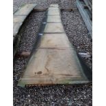 Hardwood Air Dried Sawn English Chestnut Waney Edge/ Live Edge Slab/ Table Top
