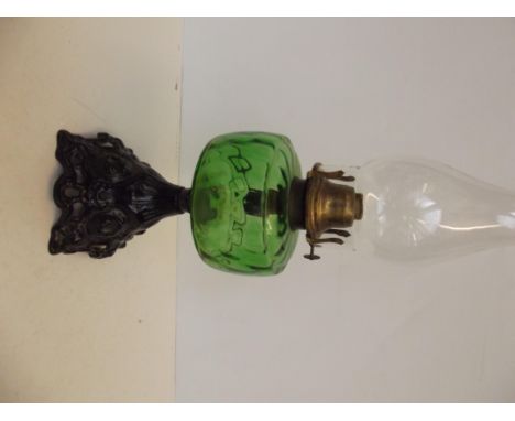 Early 20th century oil lamp 