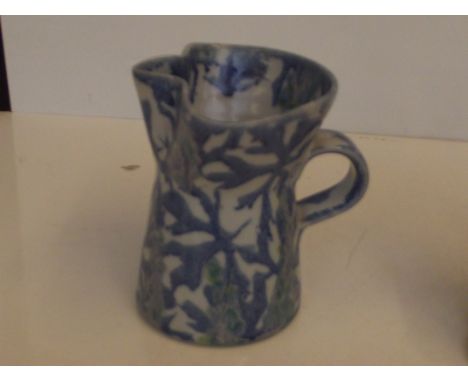 Dartington pottery Janice Tchalenko art pottery jug