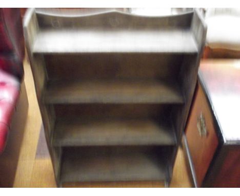Oak book shelf