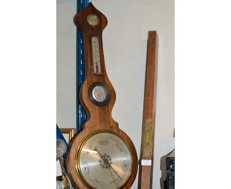 OLD SPIRIT LEVEL &amp; COMBINATION BAROMETER     