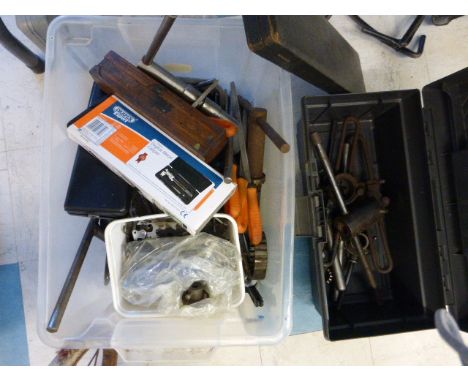 Engineering Tools.  A good selection of workshop tools and engineers hand tools highly suitable for the restoration of bicycl