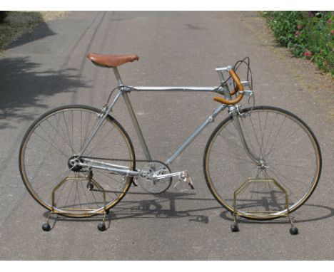 A 1941 Caminade - Caminargent Aluminium Bicycle. Originally patented in 1936, the bottom bracket is dated June 1941 and numbe