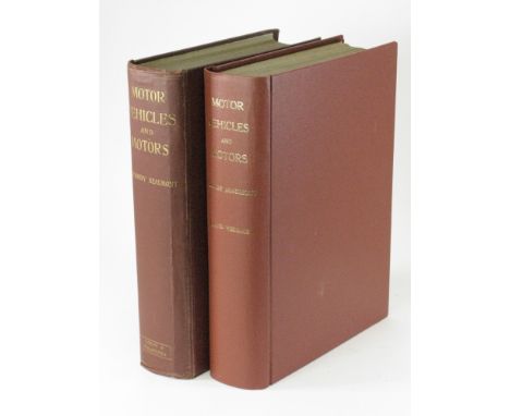 Motor Vehicles and Motors  by Worby Beaumont. Two-volumes published in London by Archibald Constable &amp; Company Ltd. 1902.