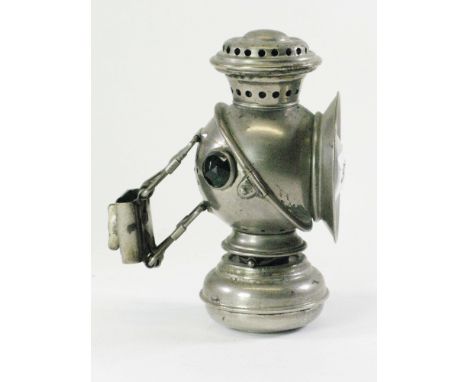 Manhattan Brass Co., 'Queen'  kerosene lamp of circa 1898. An important lamp design that featured as part of the litigation a
