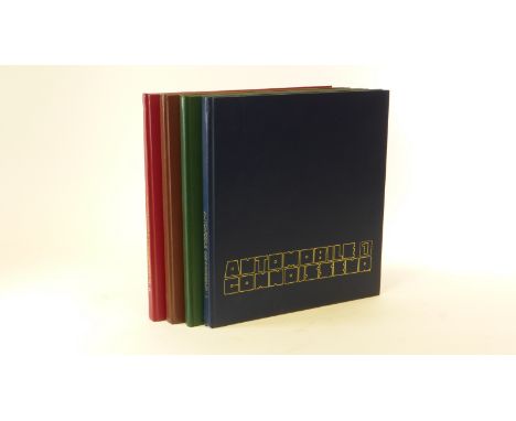 The Automobile Connoisseur. Volumes 1 to 4, being the first four of only 5 published. Good, clean condition. (4)