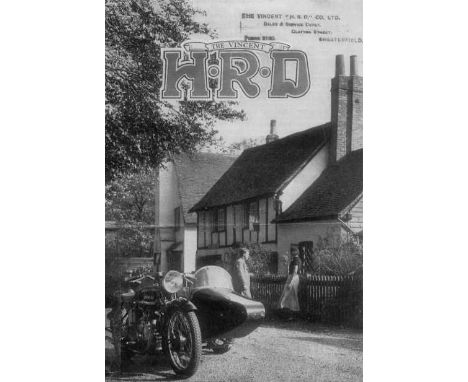 Motorcycle Literature  to include a two-fold brochure for Vincent H.R.D.; an Instruction Book for the 1935 Series A models an