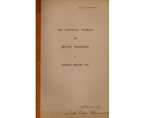 This unique item of almost 60 pages in thick card covers in excellent condition is as follows: Entitled on the front cover TH