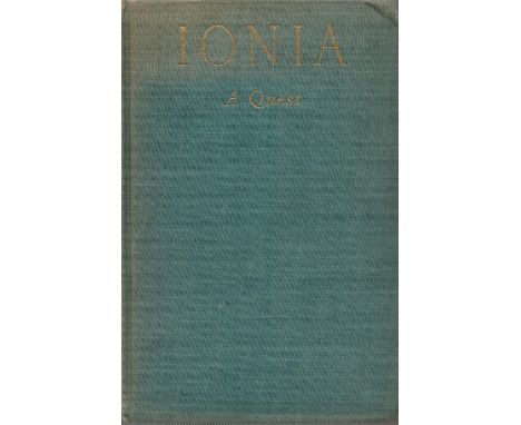 Freya Star Ionia A Quest. Published by John Murray. London. First published 1954. Publisher's light blue boards, titled in gi