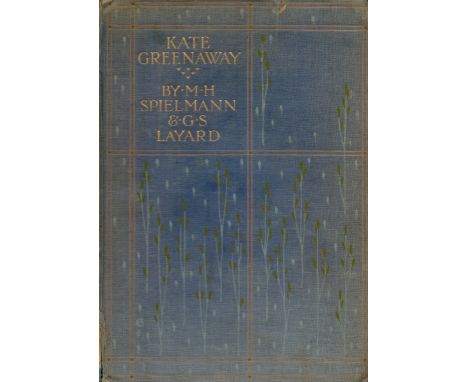 M. H. Spielmann and G. S. Layard Kate Greenaway. Published by Adam and Charles Black, London. Publisher's light blue boards, 