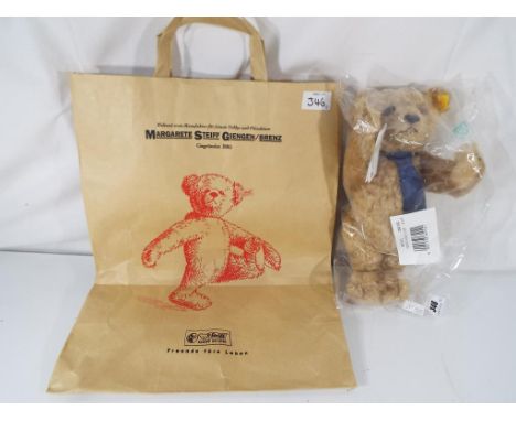 Steiff - A Steiff mohair bear, button in ear with label, entitled Teddy Bear Father, No 654541, mint condition in sealed orig