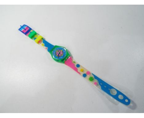 Swatch - a child's Swatch watch, AG1992 appears in excellent condition. Estimate £20 - £30