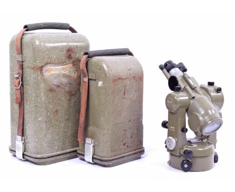 Core theodolite type DK-RT nbr. 144645 with matching case and smaller case