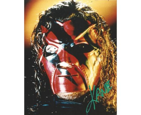 Wrestling Kane signed 10x8 colour photo. Glenn Thomas Jacobs (born April 26, 1967) is an American professional wrestler, acto