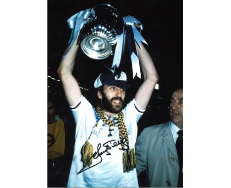 Ricky Villa Tottenham Signed 16 x 12 inch football photo. Good Condition. All autographs come with a Certificate of Authentic