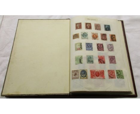 Stamp album - mainly GB &amp; commonwealth