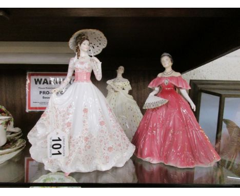 3 Royal Worcester figurines