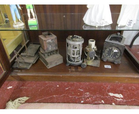 Aeroplane compass etc.