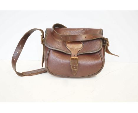 Leather ammunition pouch 