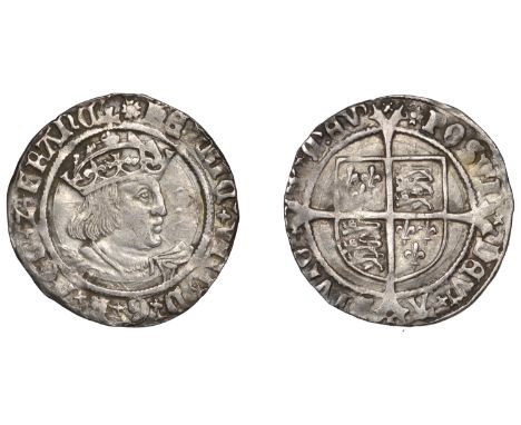 Henry VIII (1509-1547), Second coinage, Groat, Tower, mm. rose, 2.67g/2h (N 1797; S 2337E). A few light marks, otherwise very