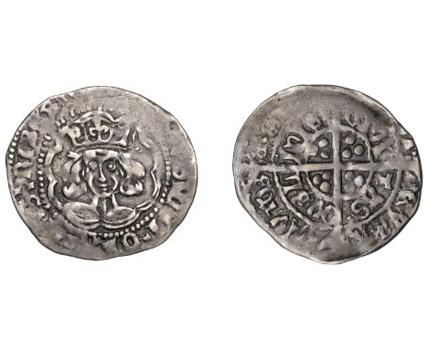 Henry VII (1485-1509), Late Portrait issues, Groat, Dublin, type I, plain tressure, 1.98g/11h (S 6453; DF 193). About very fi