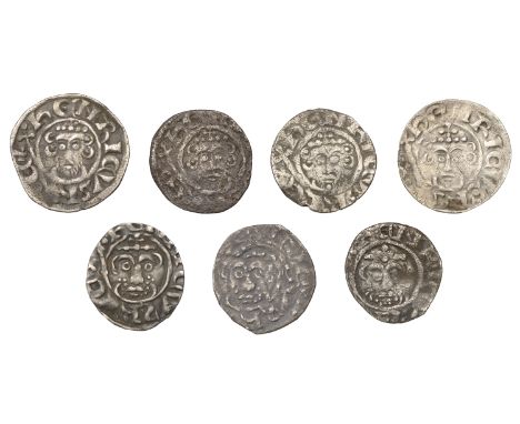 John (1199-1216), Pennies (7), class IVc (3), London (2), Fulke, fvlke on lvn, 0.93g/11h, Willelm, willelm on lvn, 0.74g/6h; 