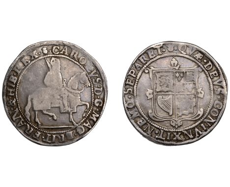 Charles I (1625-1649), First coinage, Thirty Shillings, mm. small thistle, 14.80g/10h (Bull 1b/S7, this coin; SCBI 35, 1411, 