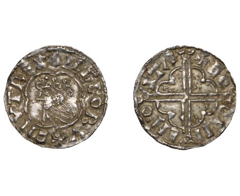 Cnut (1016-1035), Penny, Quatrefoil type, Stamford, Godwine, godpine mo sta, Lincoln dies, 0.99g/9h (BL pp.235-6; SCBI Copenh