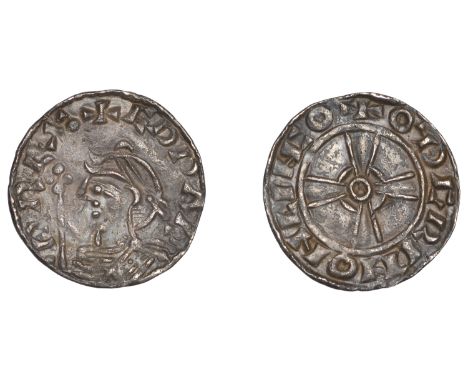 Edward the Confessor (1042-1066), Penny, Expanding Cross type [Light issue], Lincoln, Authgrimr, oθgrin on linco, North-Easte