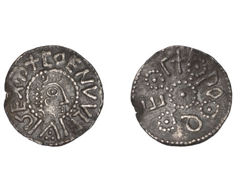 Kings of Mercia, Coenwulf (796-821), Penny, Ipswich, Wodel, convvlf rex m, draped and diademed bust right breaking inner circ