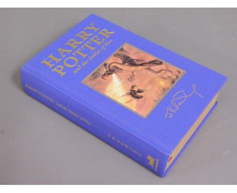 Book: J. K. Rowling - Harry Potter &amp; the Goblet Of Fire 2000, hardback with dust cover, first edition