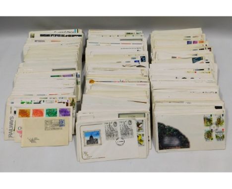 In excess of 400 first day covers, dating from 1960's onward
