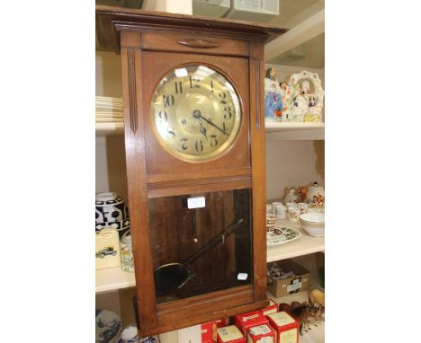 Smiths ornate 8 day wall clock