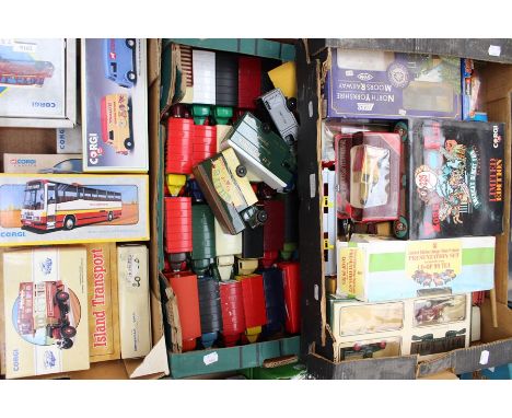 Corgi Vans collection plus assorted diecast vehicles (3 boxes)