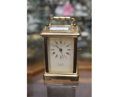 An early 20th Century Parisian carriage clock