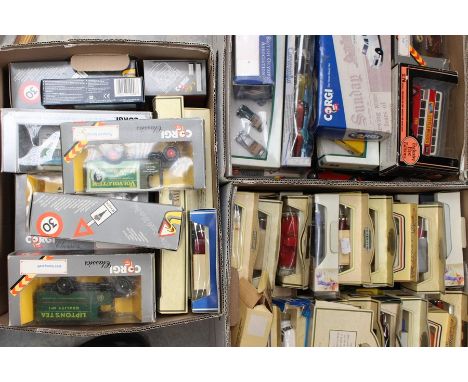 A large quantity of Corgi, Lledo etc, assorted diecast vehicles (3 boxes)