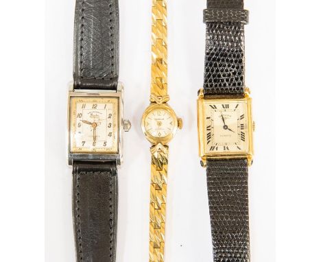 Three Ladies wristwatches to include Rotary, Excellia and Mondia. (3)