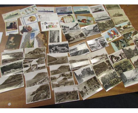 Small original collection, needs viewing, Louis Wain, R/P's, adverts, shipping, etc   (approx 70 cards)
